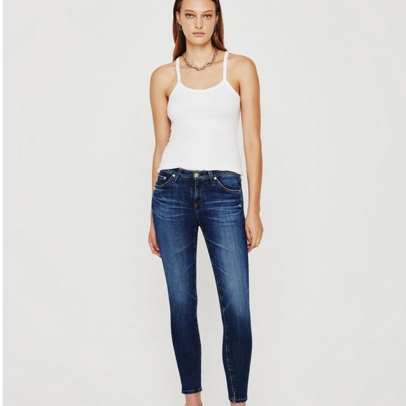 The Legging AG Jeans with a Dark Wash - Picture 2 of 11